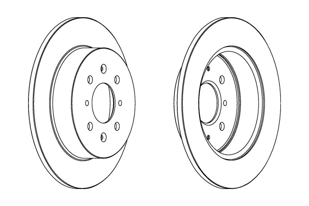 Disques de frein CHAMPION ref. 562440CH