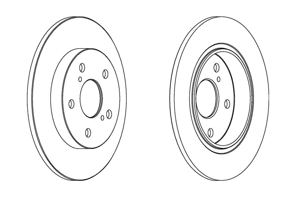 Disques de frein CHAMPION 562599CH