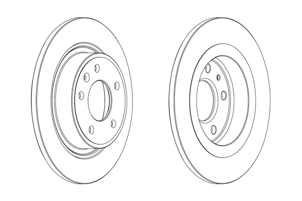 Disques de frein CHAMPION 562640CH