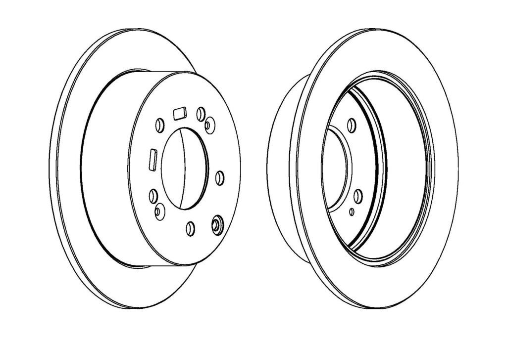 Disques de frein CHAMPION 562686CH