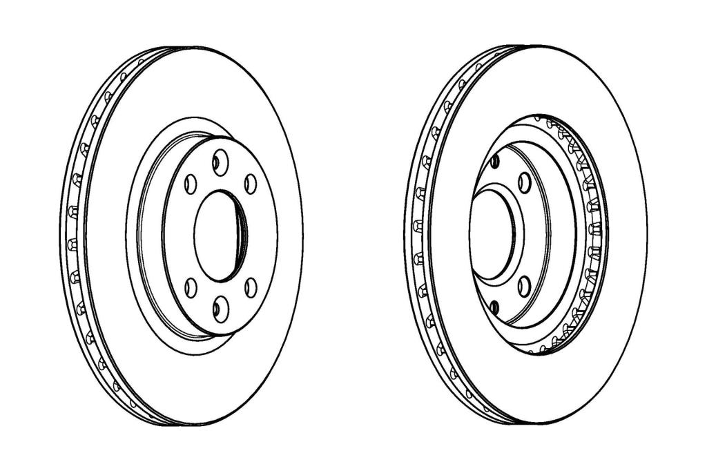 Disques de frein CHAMPION - 562960CH 562960CH
