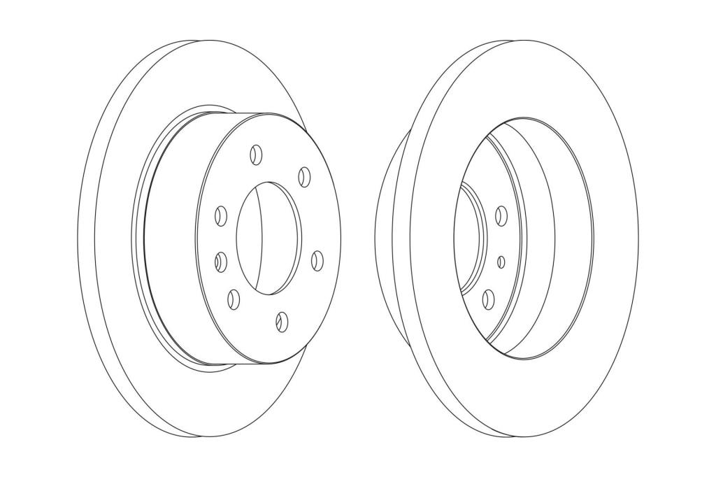 Disques de frein CHAMPION  ref. 569137CH