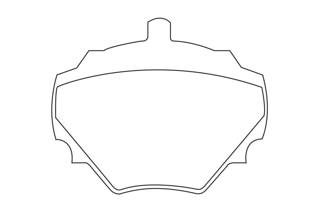 Jeu de 4 plaquettes de frein CHAMPION ref. 571803CH