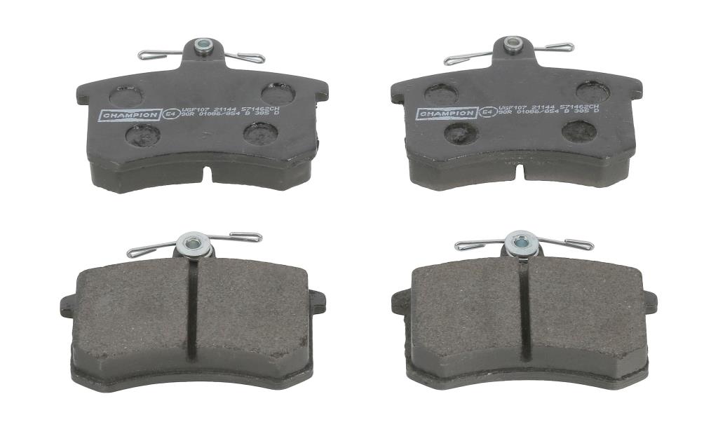 Jeu de 4 plaquettes de frein CHAMPION ref. 571462CH