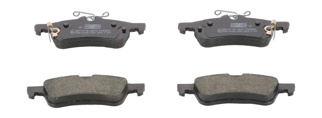 Jeu de 4 plaquettes de frein CHAMPION  ref. 572588CH