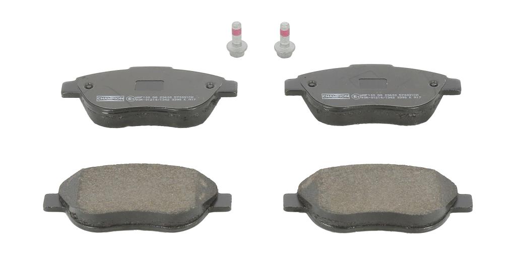 Jeu de 4 plaquettes de frein CHAMPION ref. 573031CH