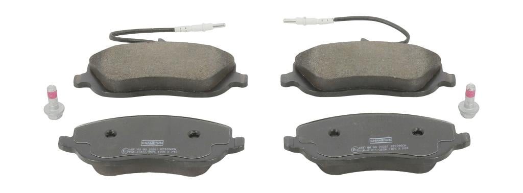 Jeu de 4 plaquettes de frein CHAMPION ref. 573096CH