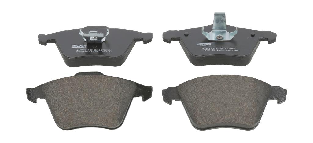 Jeu de 4 plaquettes de frein CHAMPION ref. 573199CH