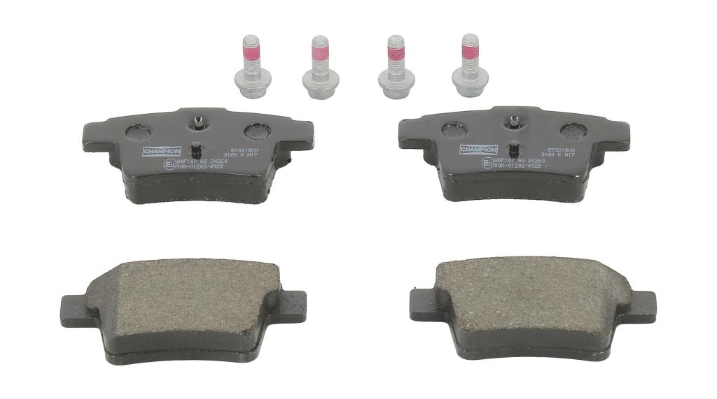 Jogo de 4 pastilhas de travão CHAMPION  ref. 573218CH
