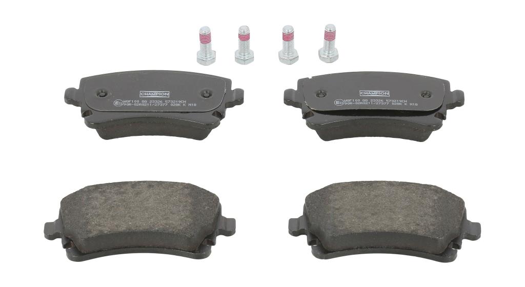 Jeu de 4 plaquettes de frein CHAMPION  ref. 573219CH
