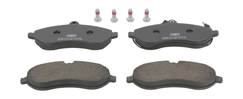 Jeu de 4 plaquettes de frein CHAMPION ref. 573280CH