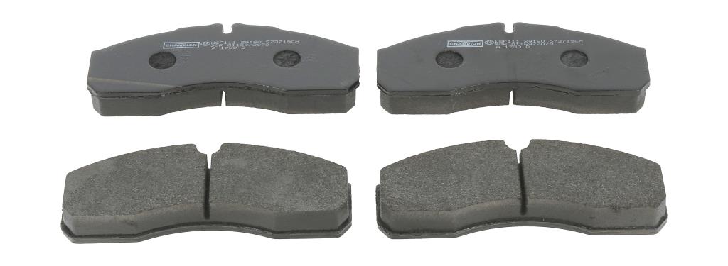 Jeu de 4 plaquettes de frein CHAMPION ref. 573719CH