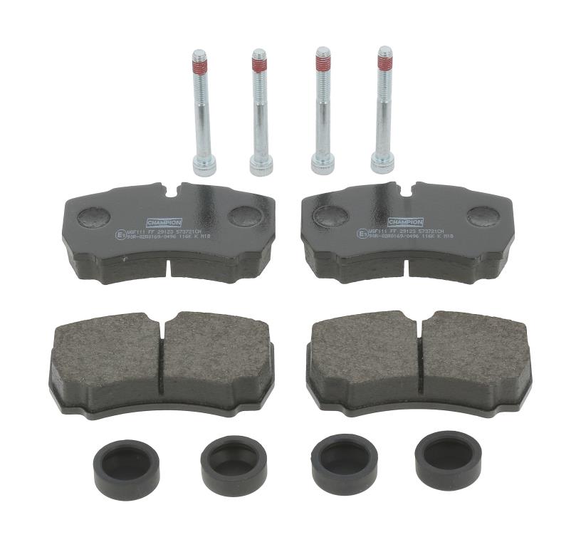 Jeu de 4 plaquettes de frein CHAMPION ref. 573721CH
