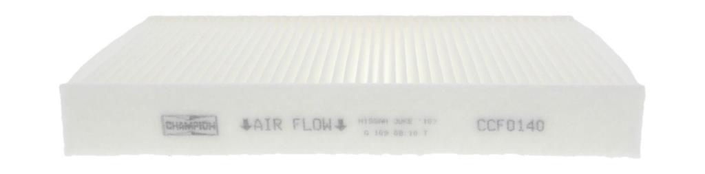Filtre d'habitacle (Filtre à pollen) CHAMPION ref. CCF0140