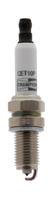 Jeu de 4 bougies d'allumage CHAMPION  ref. CET10PSB