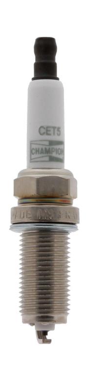 Jeu de 4 bougies d'allumage CHAMPION  ref. CET5SB
