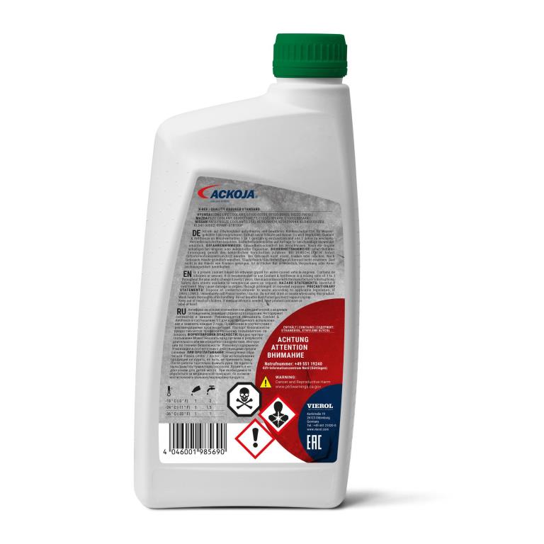 Antigel (Liquide de refroidissement) ACKOJA ref. A60-0001