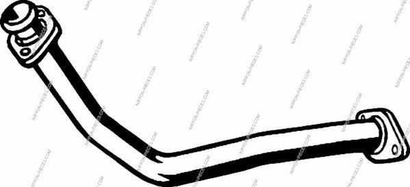 Tuyau d'échappement (Tuyau d'échappement) NIPPON PIECES SERVICES ref. M430I41