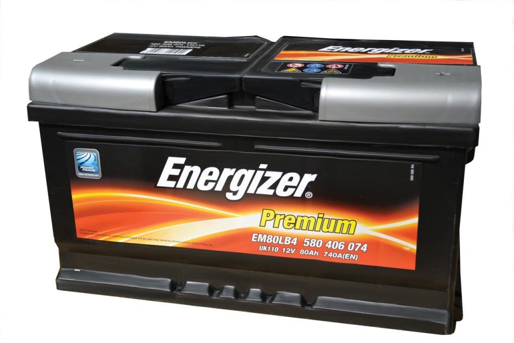Batterie (de voiture) Energizer 80.0 Ah - 542919 - ref. EM80-LB4