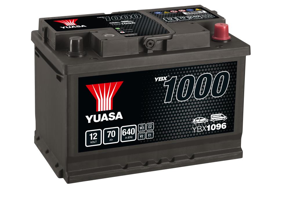 Batterie (de voiture) YUASA 70.0 - ref. YBX1096