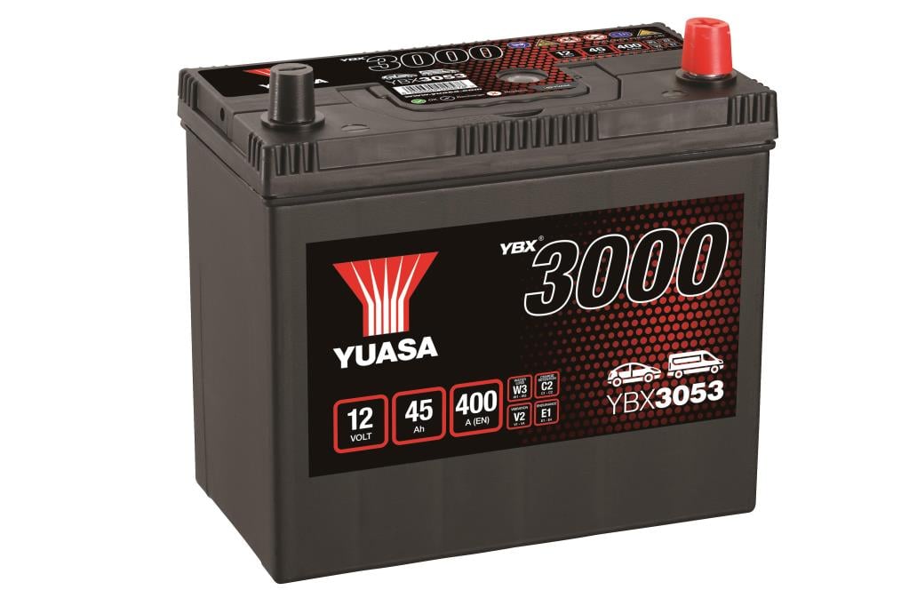 Batterie (de voiture) YUASA 45.0 - ref. YBX3053