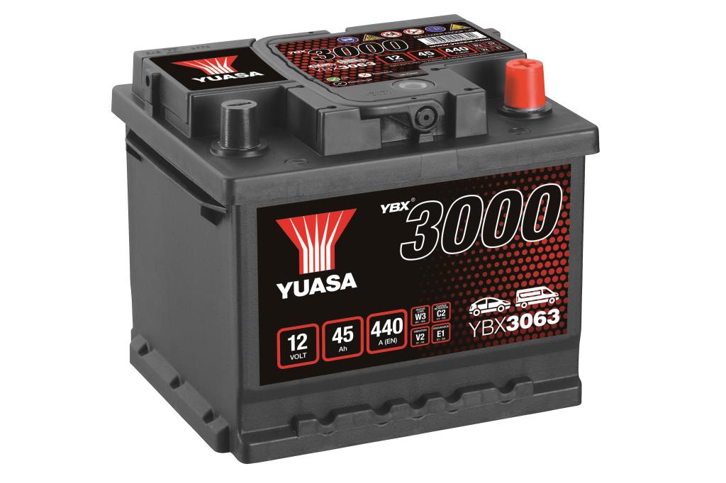 Batterie (de voiture) YUASA 45.0 - ref. YBX3063