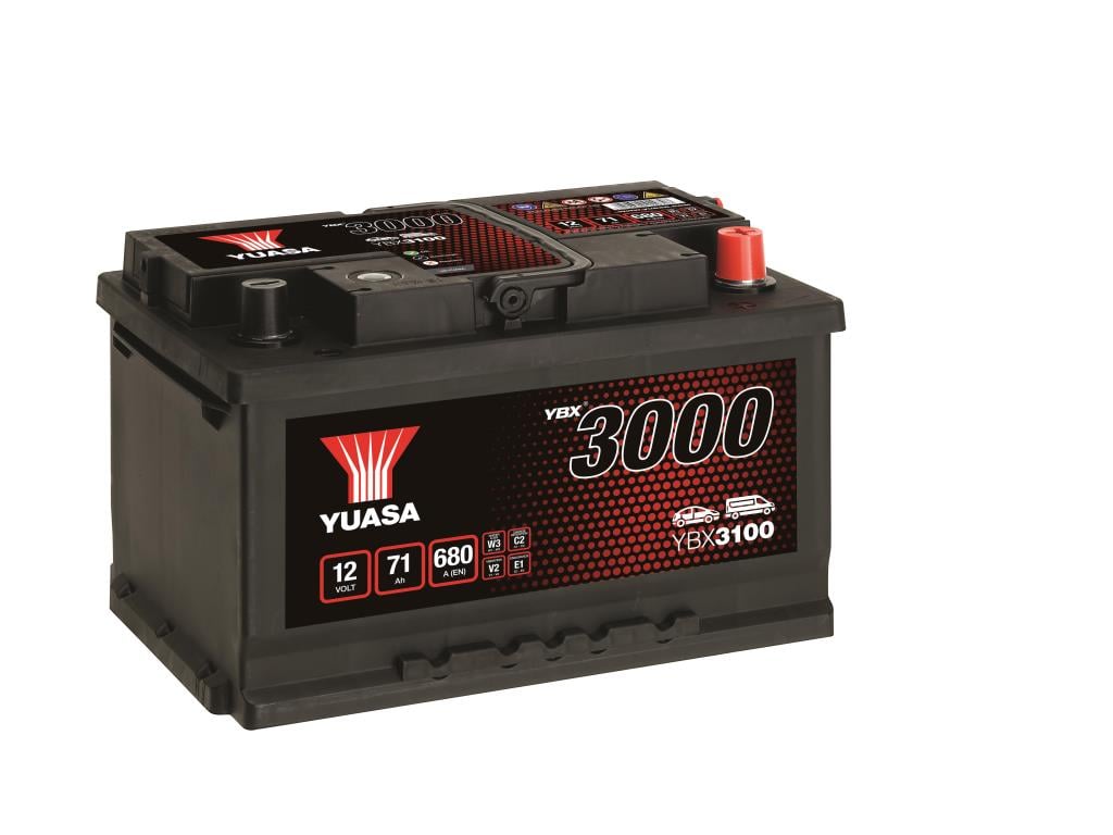 Batterie (de voiture) YUASA 71.0 - ref. YBX3100