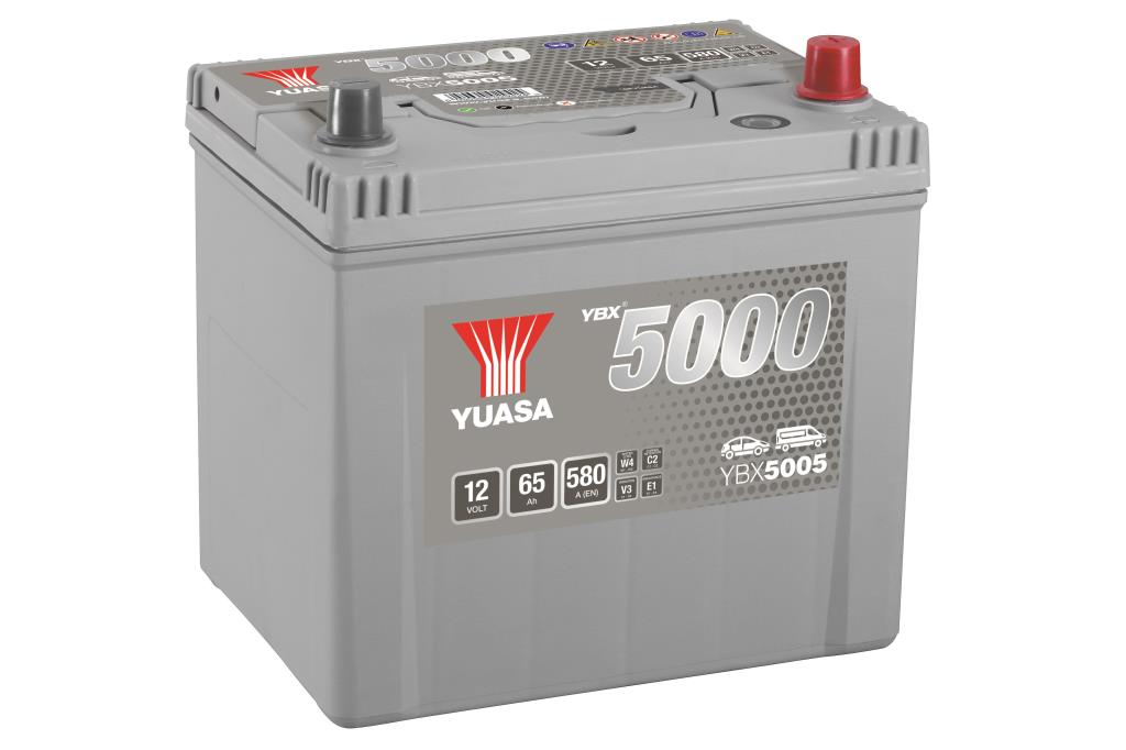 Batterie (de voiture) YUASA 65.0 - ref. YBX5005