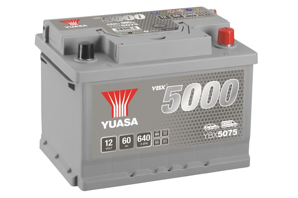 Batterie (de voiture) YUASA 60.0 - ref. YBX5075