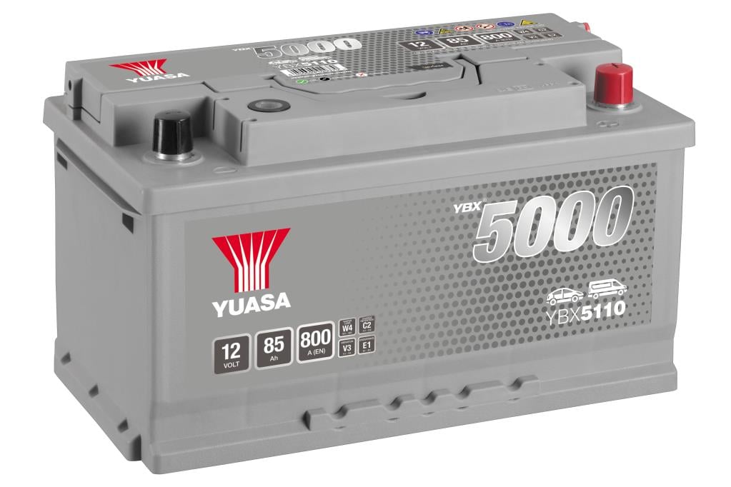 Batterie (de voiture) YUASA 85.0 - ref. YBX5110