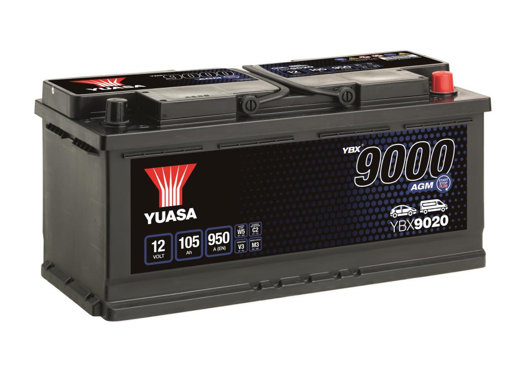 Batterie (de voiture) YUASA 105.0 - ref. YBX9020
