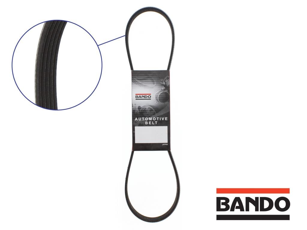 Courroie trapézoïdale à nervures BANDO ref. 7PK1580