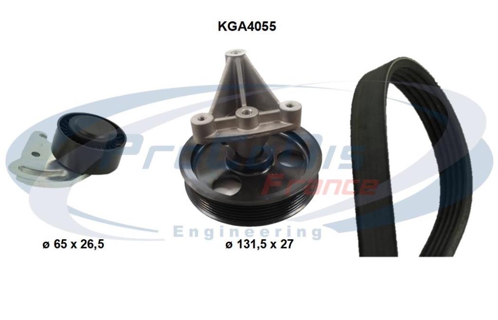 PROCODIS KGA6003 Kit Courroie Accessoires