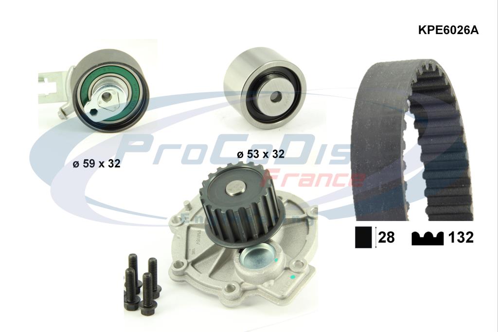 Kit de distribuição PROCODIS FRANCE ref. KPE6026A