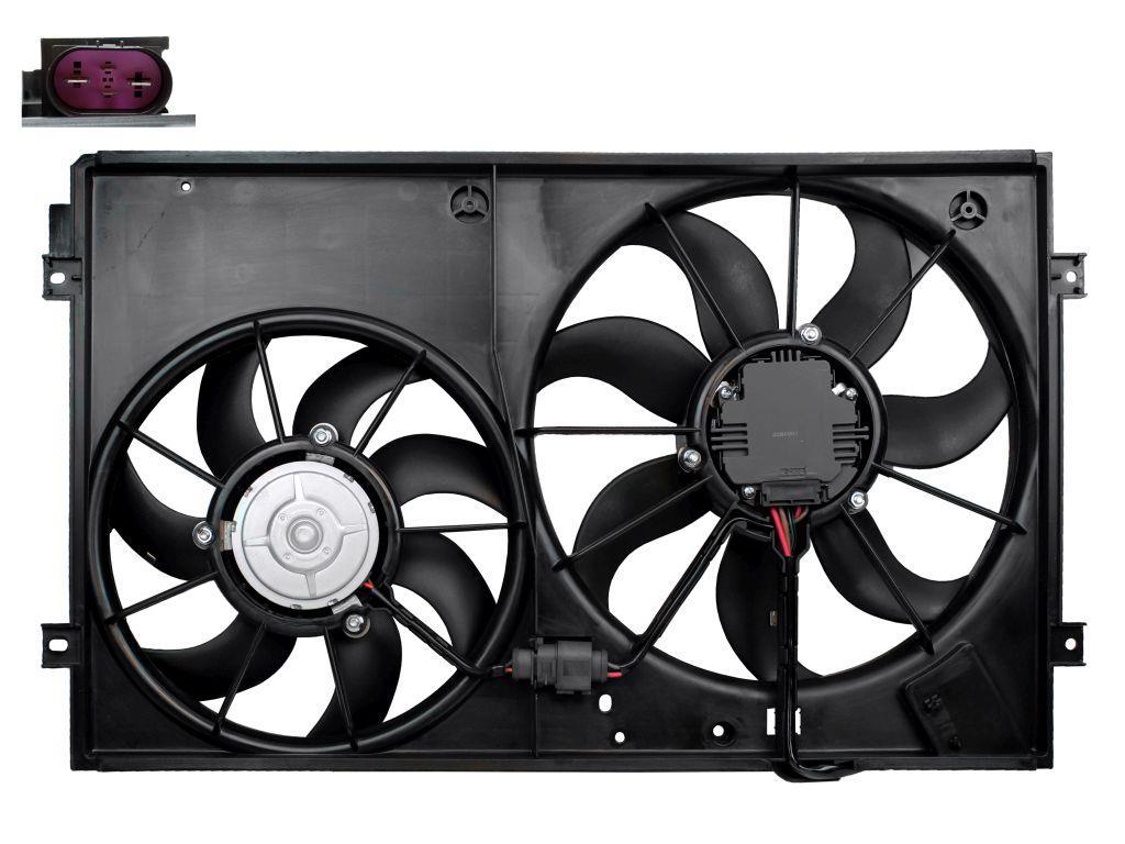 Ventilateur de refroidissement du moteur (Motoventilateur) ABAKUS ref. 003-014-0013