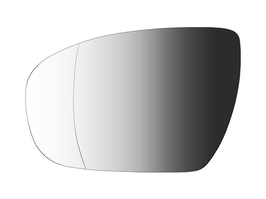 Cristal de espejo, retrovisor exterior ABAKUS ref. 1541G03