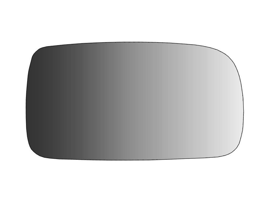 Verre de rétroviseur, rétroviseur extérieur (Miroir de rétroviseur) ABAKUS 3917G08