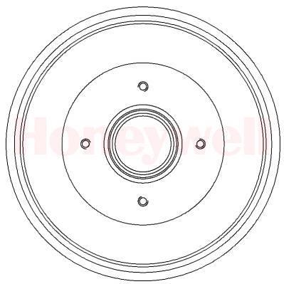 Tambour de frein BENDIX 329731B