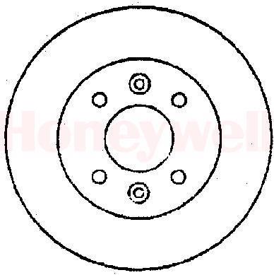 Disques de frein BENDIX ref. 561594B