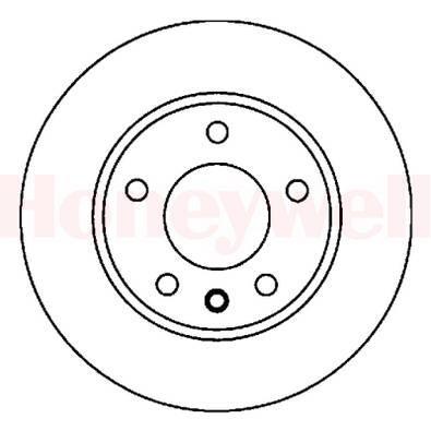 Disques de frein BENDIX ref. 562041B
