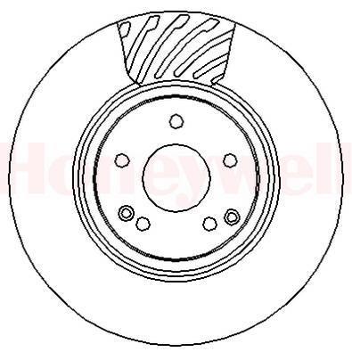 Disques de frein BENDIX 562354B