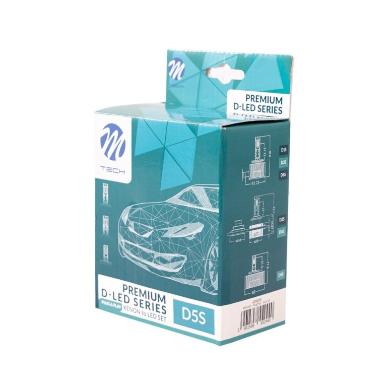Ampoule LED Eclairage Avant MTECH   - D4S - ref. LZXD4S