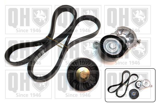Kit de courroie d'accessoire (Courroie d’alternateur) QUINTON HAZELL ref. QDK34