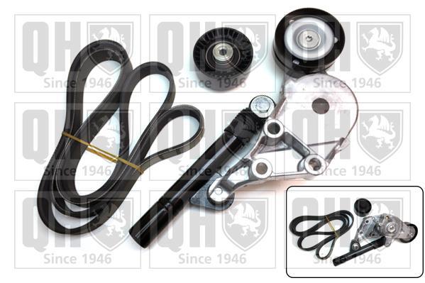 Kit de courroie d'accessoire (Courroie d’alternateur) QUINTON HAZELL ref. QDK42