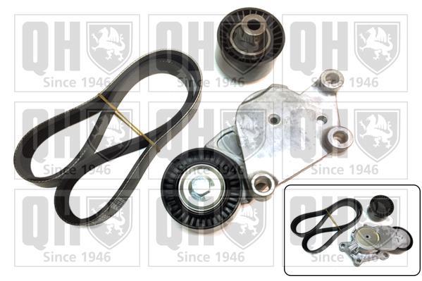 Kit de courroie d'accessoire (Courroie d’alternateur) QUINTON HAZELL ref. QDK69