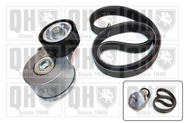 Kit de courroie d'accessoire (Courroie d’alternateur) QUINTON HAZELL ref. QDK80