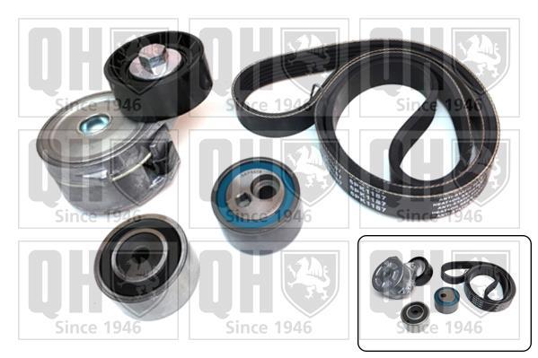 Kit de courroie d'accessoire (Courroie d’alternateur) QUINTON HAZELL ref. QDK81