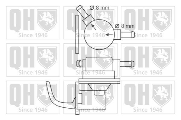 QFP1020 QUINTON HAZELL Pompa benzina | AUTODOC prezzo e recensioni