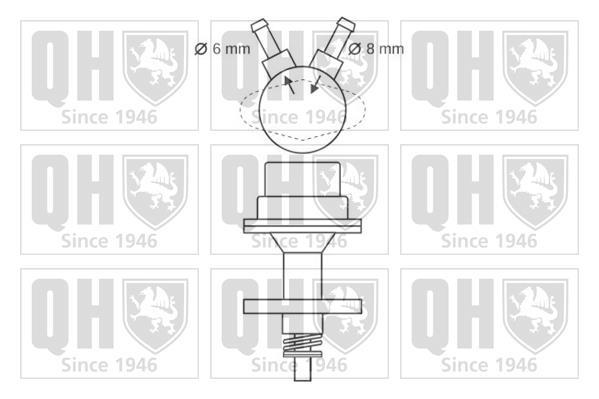 Pompe à carburant (Pompe à gasoil) QUINTON HAZELL QFP151