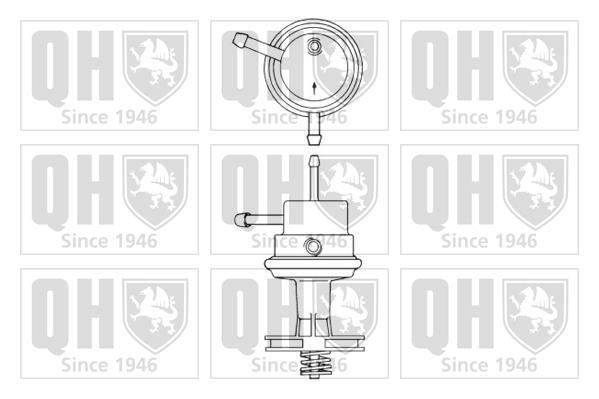 Pompe à carburant (Pompe à gasoil) QUINTON HAZELL ref. QFP284